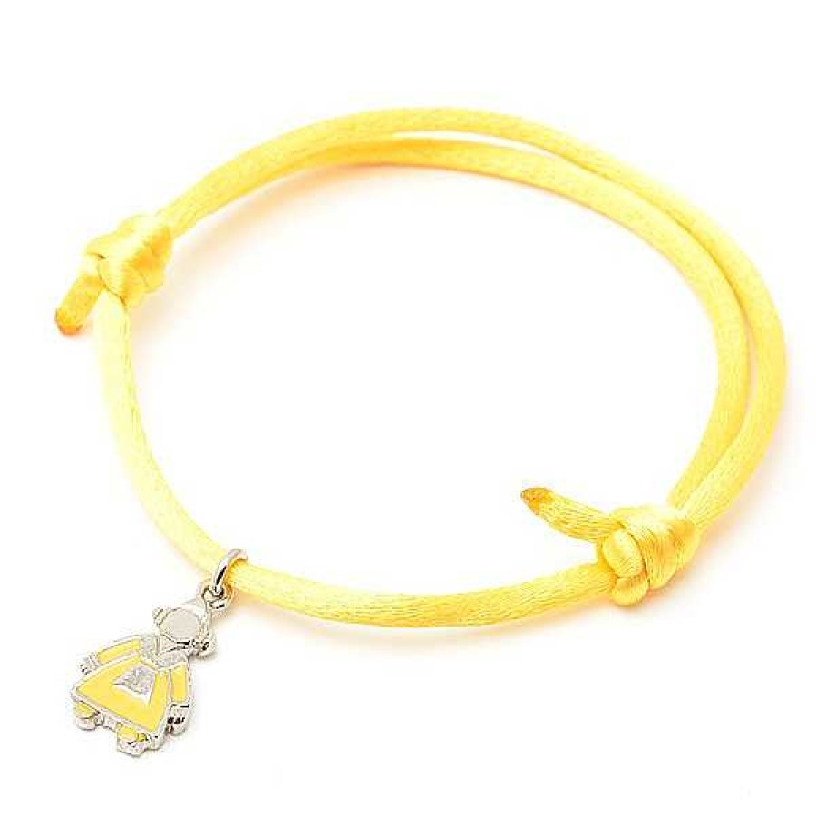 Fallas Joyeria Antonio Cumplido | Pulsera Fallera Cordon Amarillo