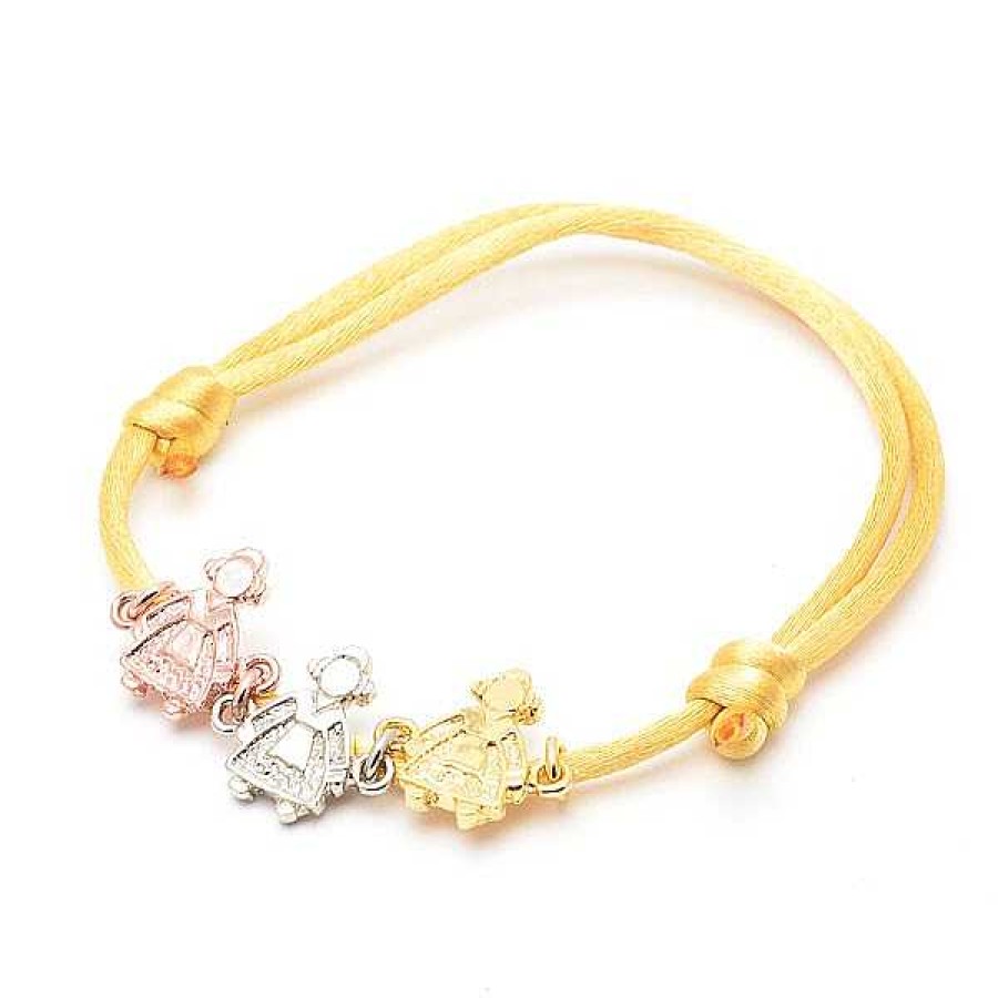 Fallas Joyeria Antonio Cumplido | Pulsera 3 Falleritas Cord N