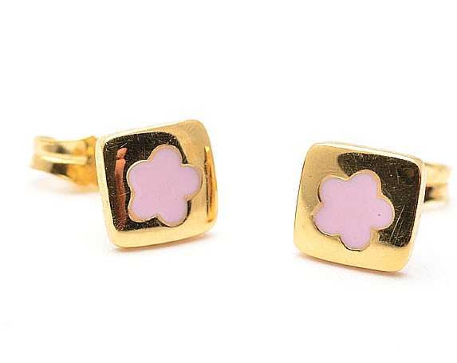 Beb Joyeria Antonio Cumplido | Pendientes Oro Beb Flor