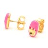 Beb Joyeria Antonio Cumplido | Pendientes Oro Zapatito Rosa