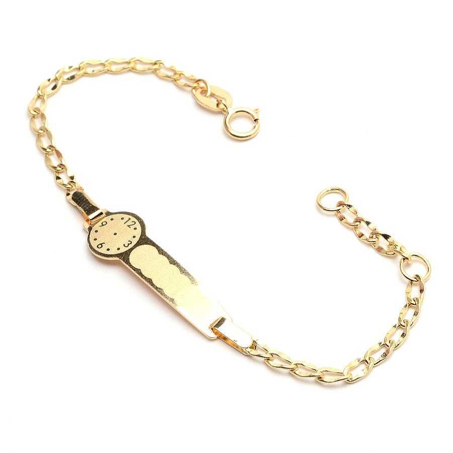 Beb Joyeria Antonio Cumplido | Pulsera Oro Placa Reloj