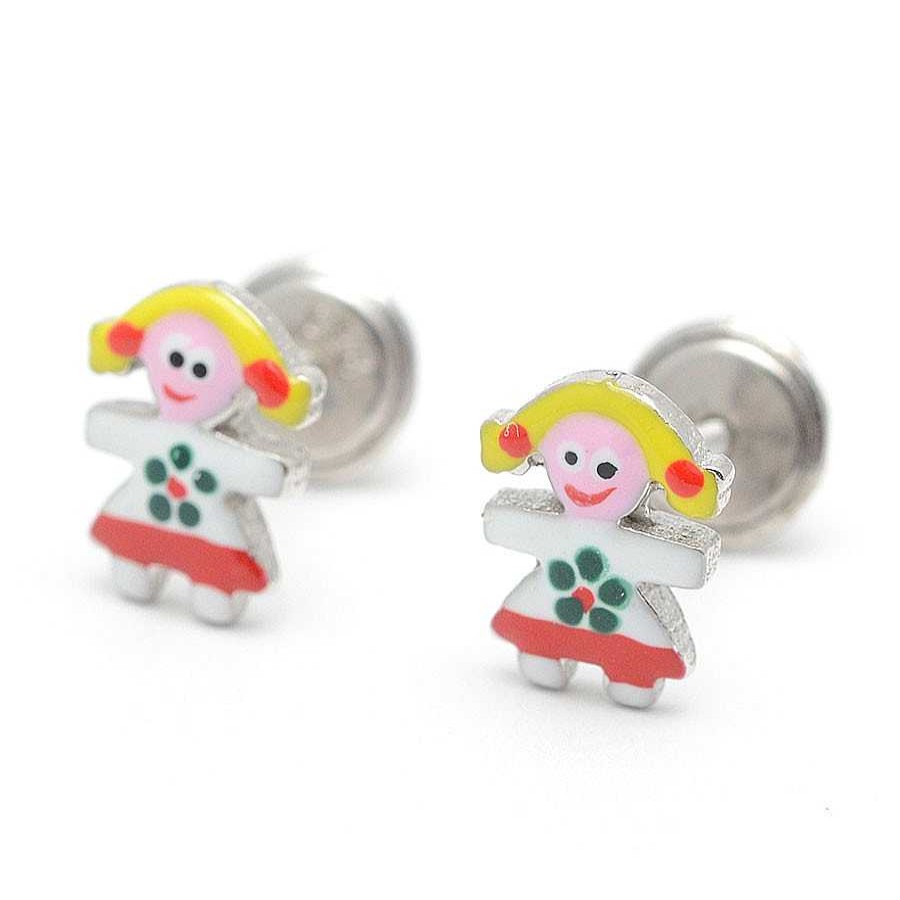 Beb Joyeria Antonio Cumplido | Pendientes Plata Mu Eca Navidad