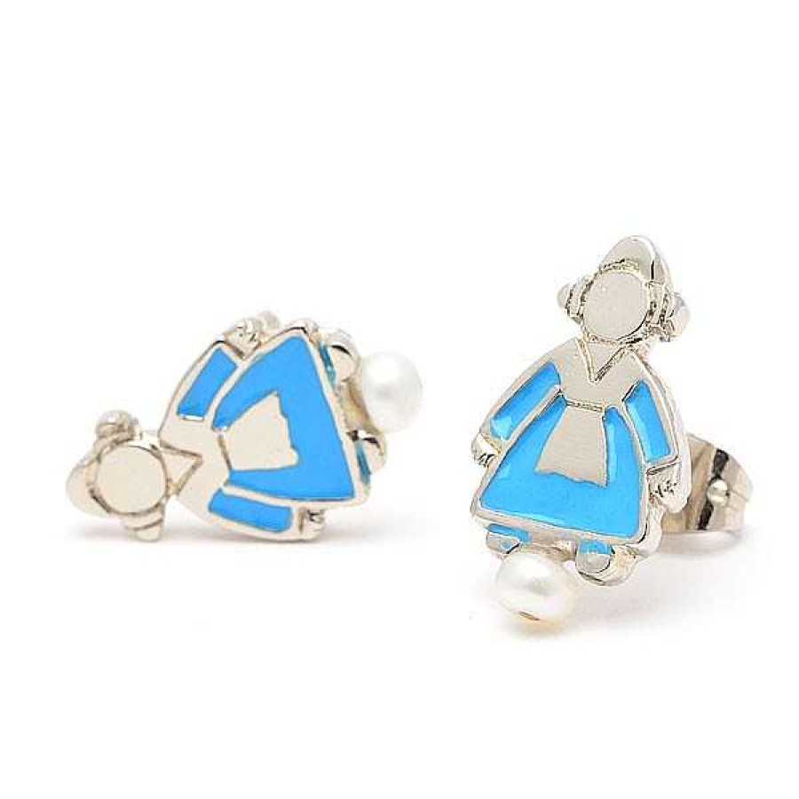 Fallas Joyeria Antonio Cumplido | Pendientes Fallera Azules Perla