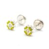 Beb Joyeria Antonio Cumplido | Pendientes Plata Tr Bol Verde