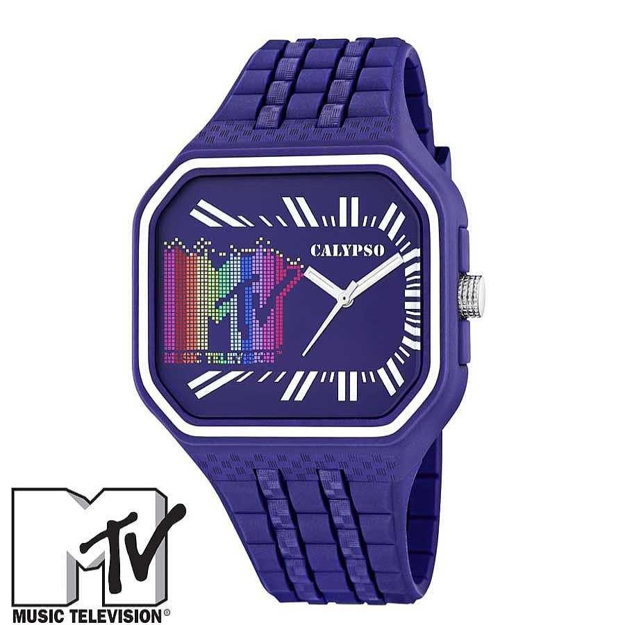 Relojes Joyeria Antonio Cumplido | Reloj Mtv Caucho Azul