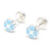 Beb Joyeria Antonio Cumplido | Pendientes Plata Tr Bol Azul