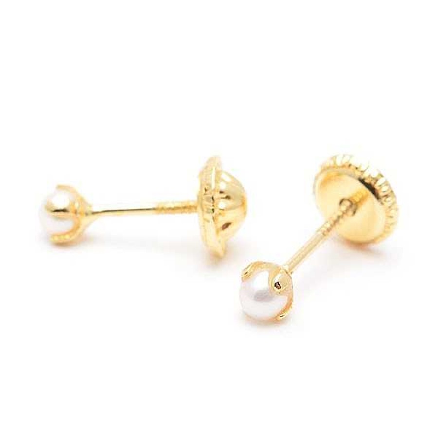 Beb Joyeria Antonio Cumplido | Pendientes Oro Perla