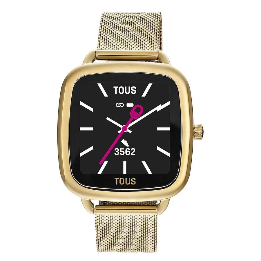 Tous Joyeria Antonio Cumplido | Reloj Smart Tous D-Connect Brazalete Dorado