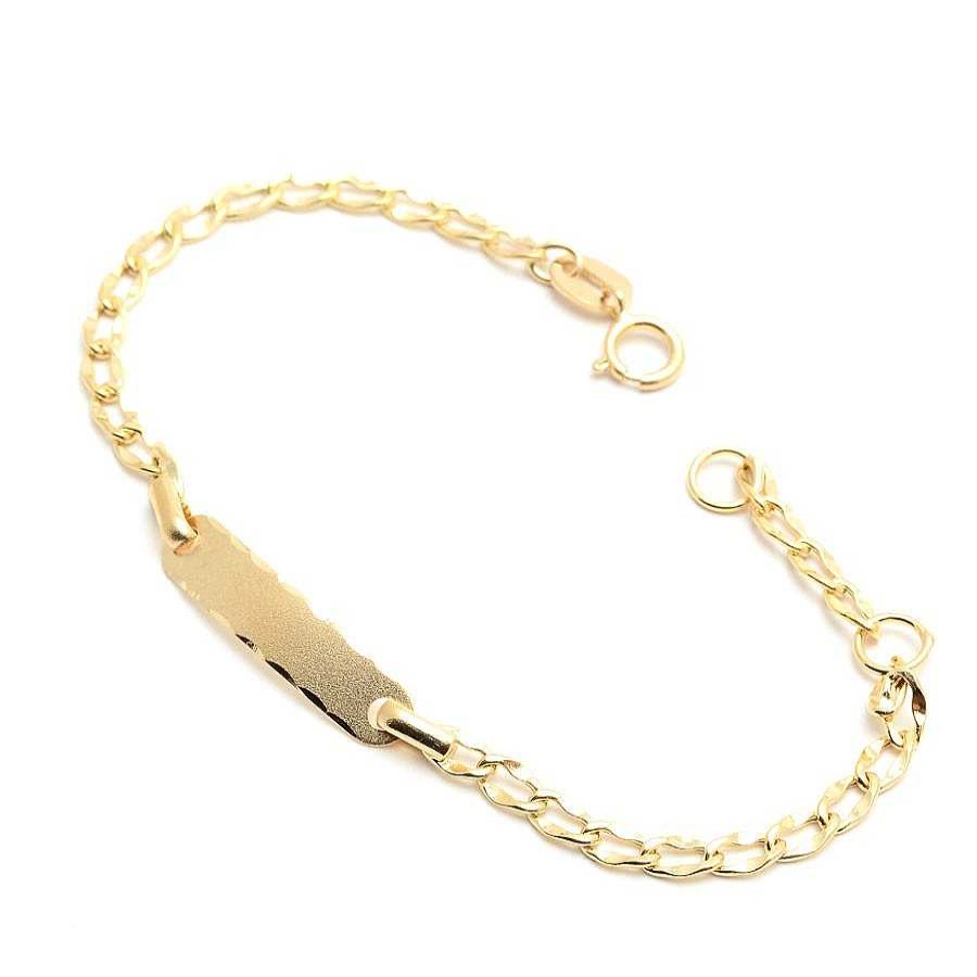 Beb Joyeria Antonio Cumplido | Pulsera Oro Placa Biselada