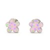 Beb Joyeria Antonio Cumplido | Pendientes Plata Flor Rosa