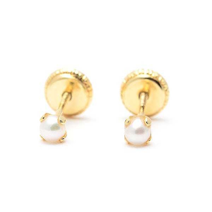 Beb Joyeria Antonio Cumplido | Pendientes Oro Perla