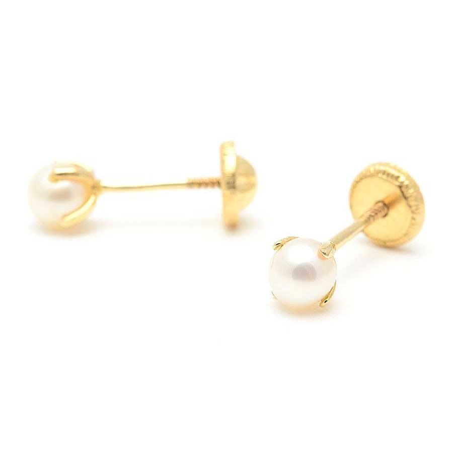 Beb Joyeria Antonio Cumplido | Pendientes Oro Perla