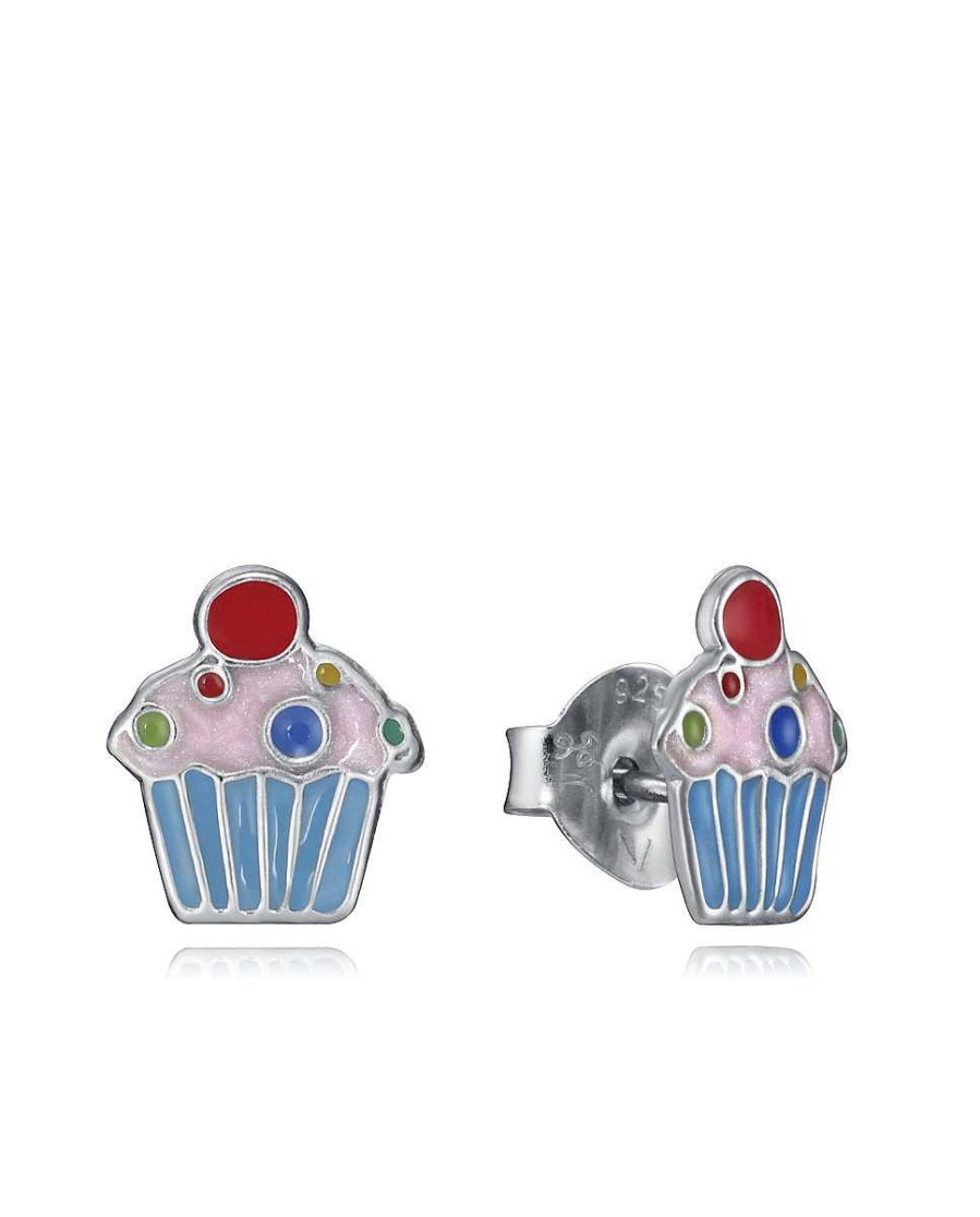 Viceroy Joyeria Antonio Cumplido | Pendientes Plata Viceroy Muffin Cupcake