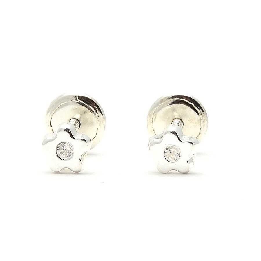 Beb Joyeria Antonio Cumplido | Pendientes Plata Estrella Circonita