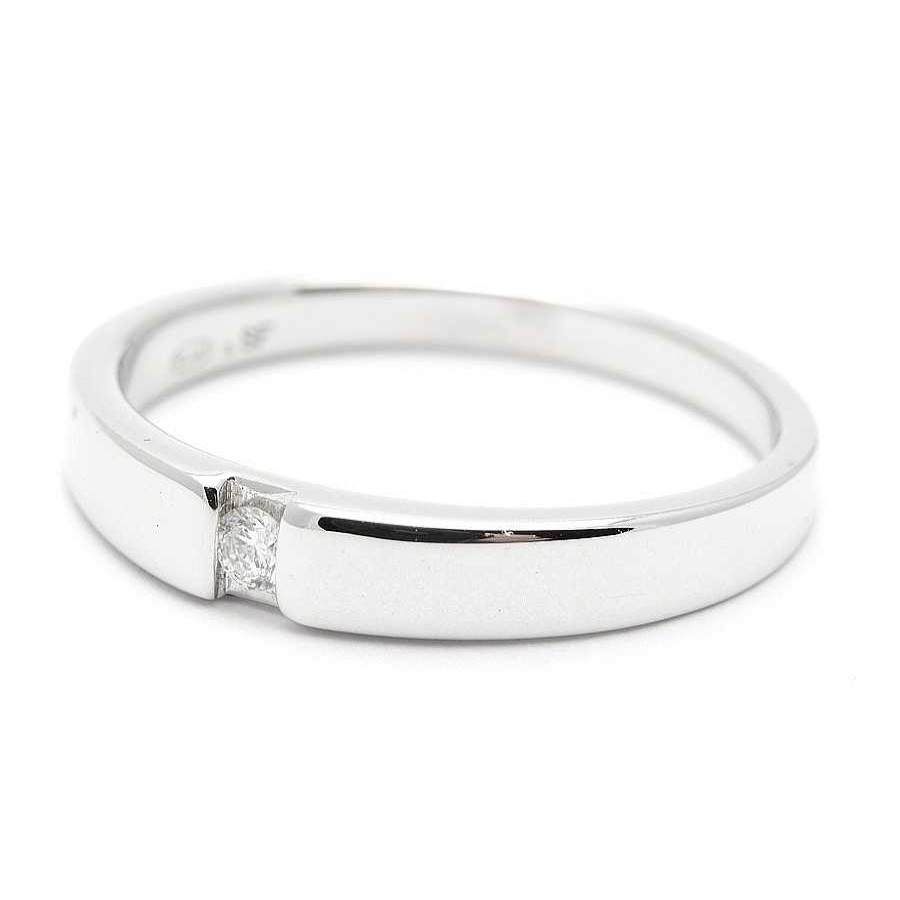 Boda Joyeria Antonio Cumplido | Solitario Diamante Oro Blanco