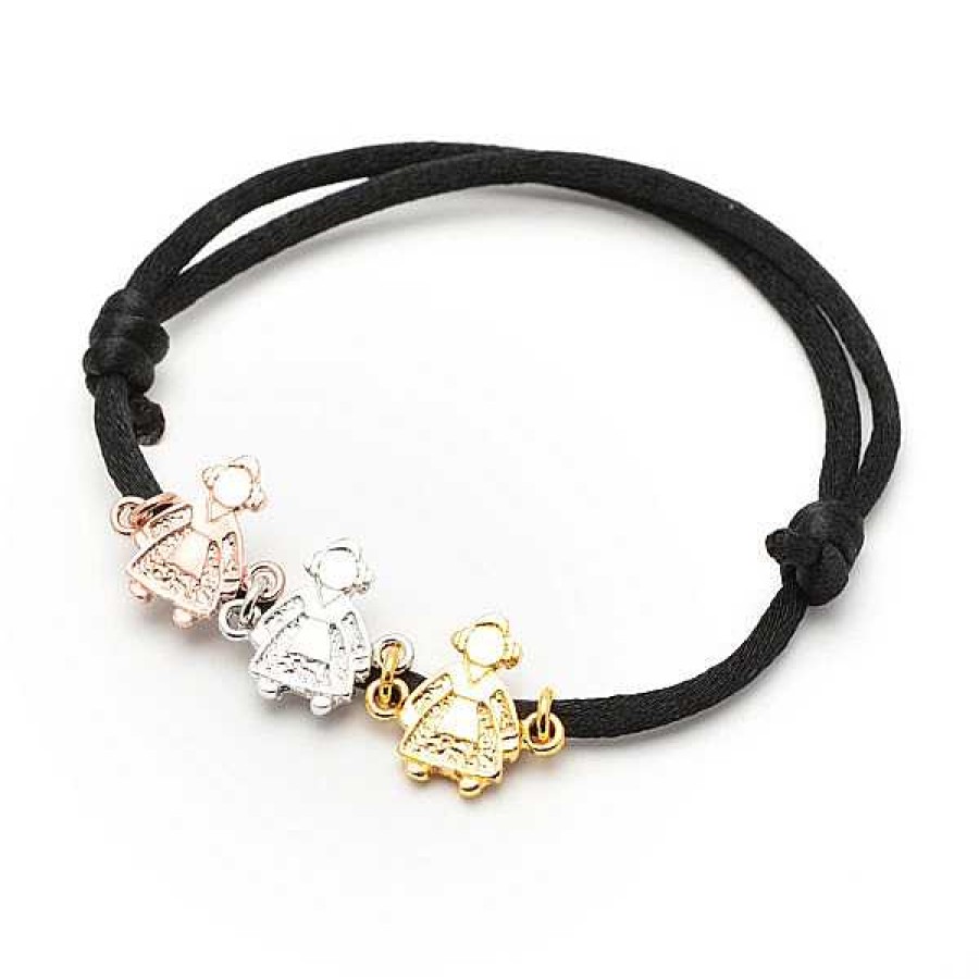 Fallas Joyeria Antonio Cumplido | Pulsera 3 Falleritas Cord N