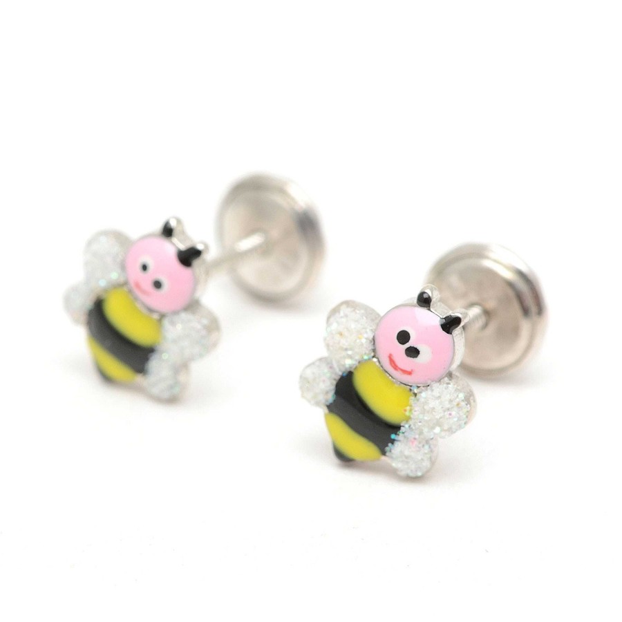 Beb Joyeria Antonio Cumplido | Pendientes Plata Abeja