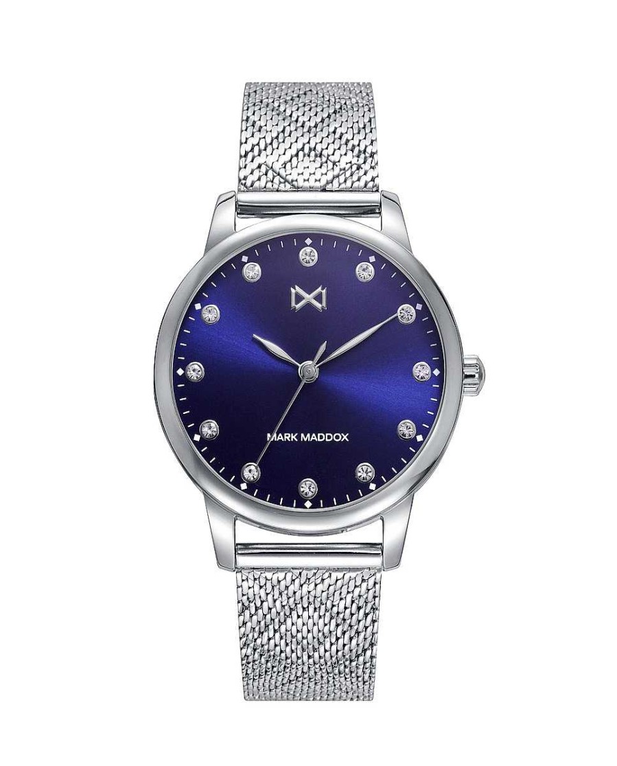 Relojes Joyeria Antonio Cumplido | Reloj Mark Maddox Azul Brazalete Malla