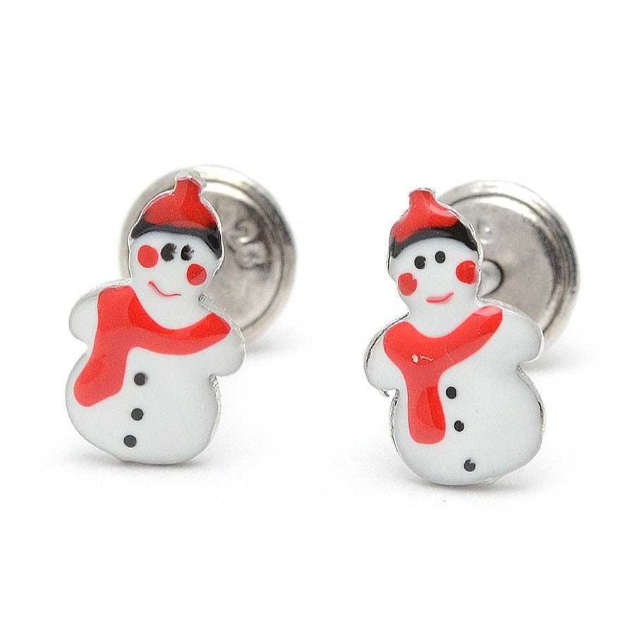 Beb Joyeria Antonio Cumplido | Pendientes Plata Mu Eco Nieve Navidad