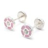 Beb Joyeria Antonio Cumplido | Pendientes Plata C Rculo Rosa