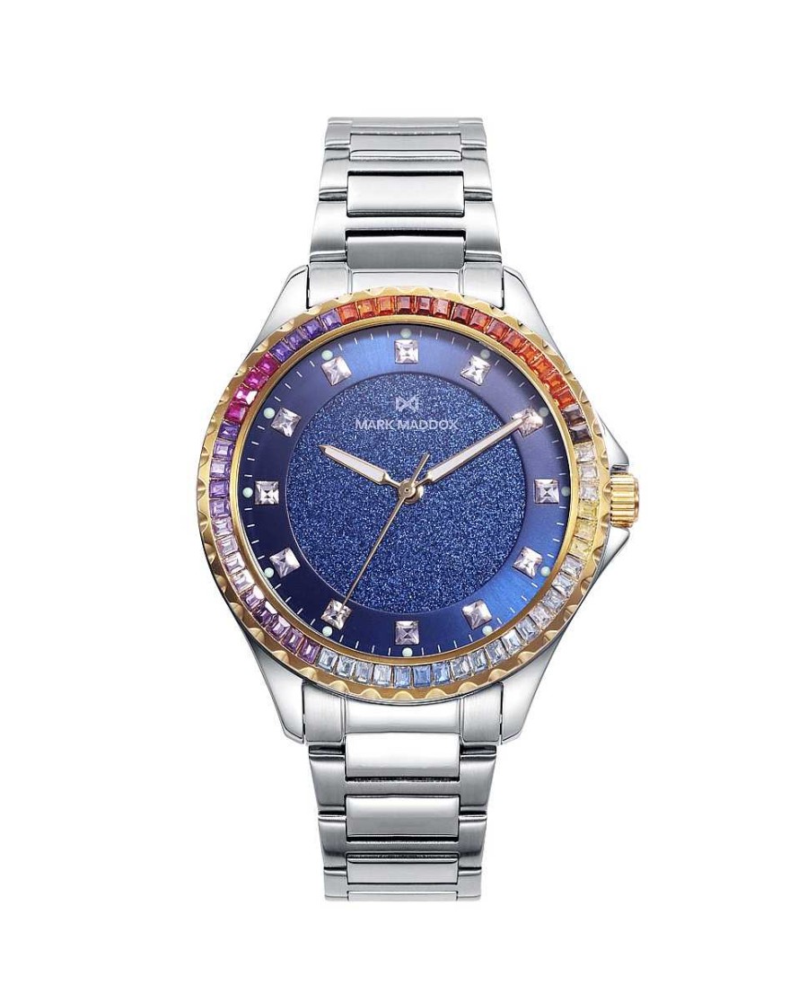 Relojes Joyeria Antonio Cumplido | Reloj Mark Maddox Arco Iris Brazalete Acero