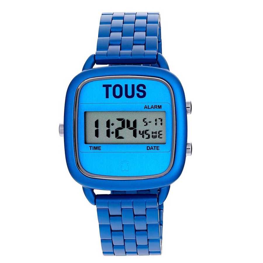 Tous Joyeria Antonio Cumplido | Reloj Tous Azul Digital D-Logo Brazalete