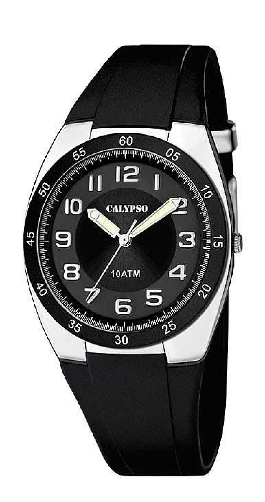 Relojes Joyeria Antonio Cumplido | Reloj Calypso Chico Correa Goma Negra