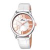 Relojes Joyeria Antonio Cumplido | Reloj Lotus Acero Dorado Correa Blanca