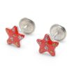 Beb Joyeria Antonio Cumplido | Pendientes Plata Estrella Roja