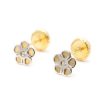 Beb Joyeria Antonio Cumplido | Pendientes Oro Flor Bicolor