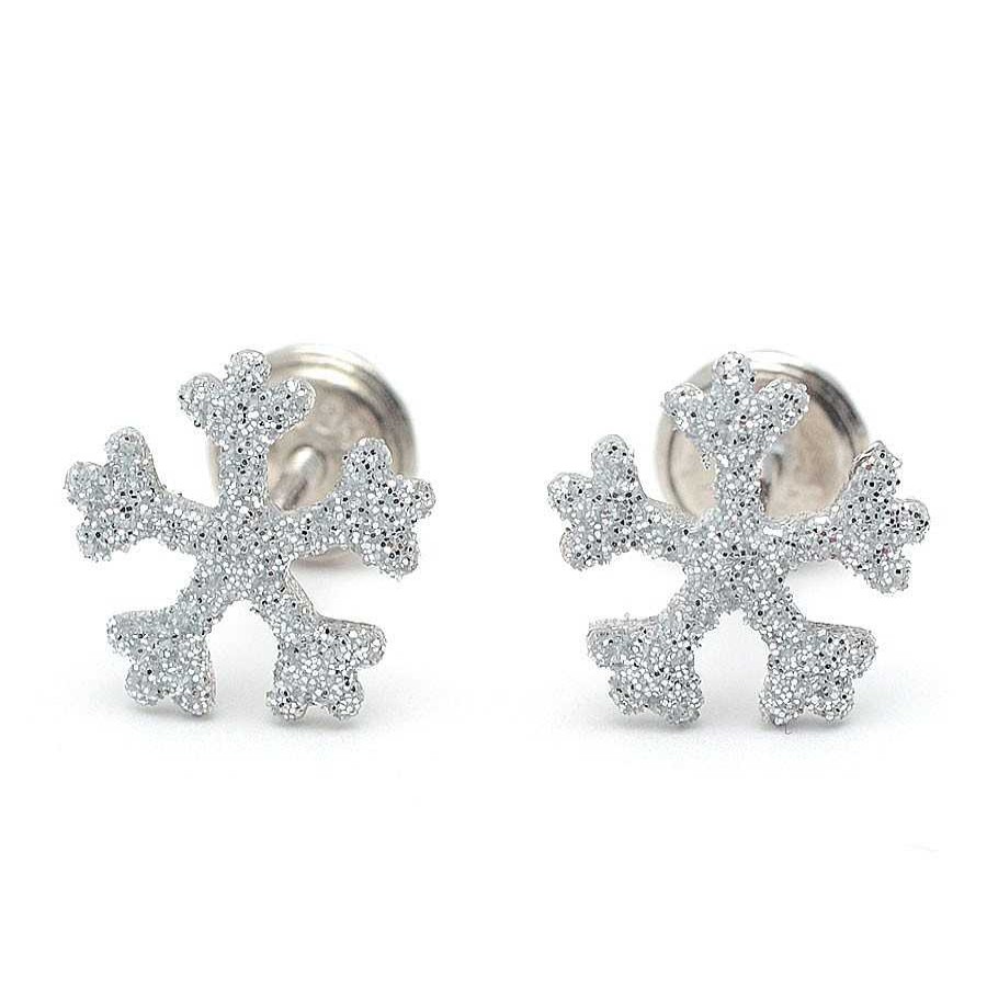 Beb Joyeria Antonio Cumplido | Pendientes Plata Copo De Nieve