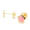 Beb Joyeria Antonio Cumplido | Pendientes Oro Flor Rosa