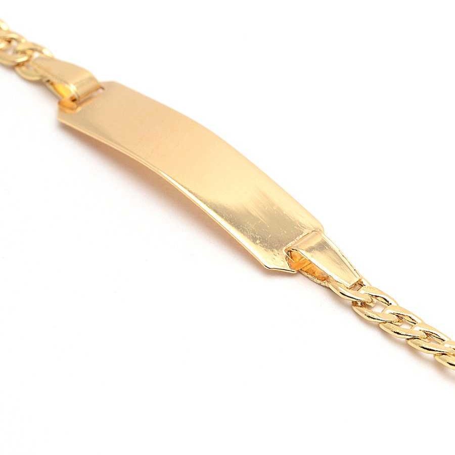 Beb Joyeria Antonio Cumplido | Pulsera Oro Placa