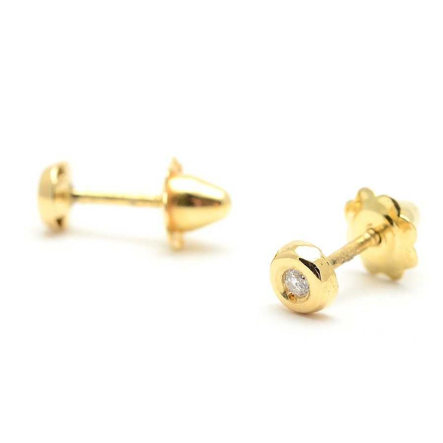 Beb Joyeria Antonio Cumplido | Pendientes Diamantes Oro C Rculo