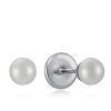 Beb Joyeria Antonio Cumplido | Pendientes Plata Viceroy Beb Perla Blanca