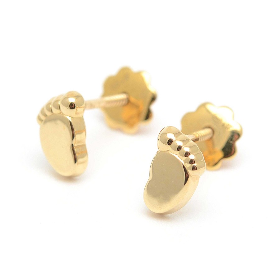 Beb Joyeria Antonio Cumplido | Pendientes Oro Beb Pies