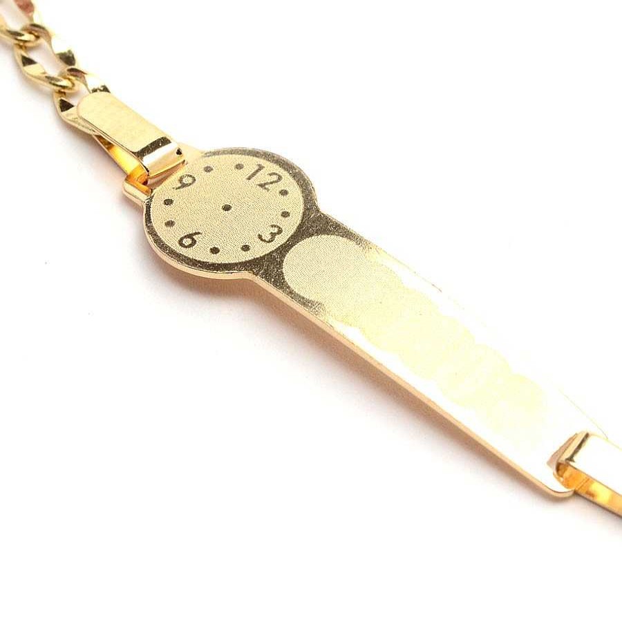 Beb Joyeria Antonio Cumplido | Pulsera Oro Placa Reloj