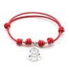 Fallas Joyeria Antonio Cumplido | Pulsera Fallera Plata Cordon Rojo