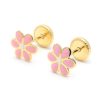 Beb Joyeria Antonio Cumplido | Pendientes Oro Flor Rosa