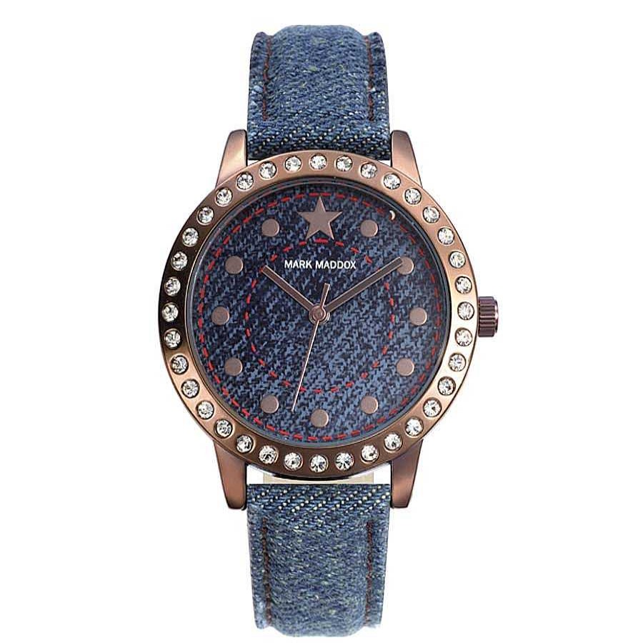 Relojes Joyeria Antonio Cumplido | Reloj Mark Maddox Marron Correa Vaquera