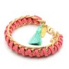 Pulseras Joyeria Antonio Cumplido | Pulsera Dorada Rosa