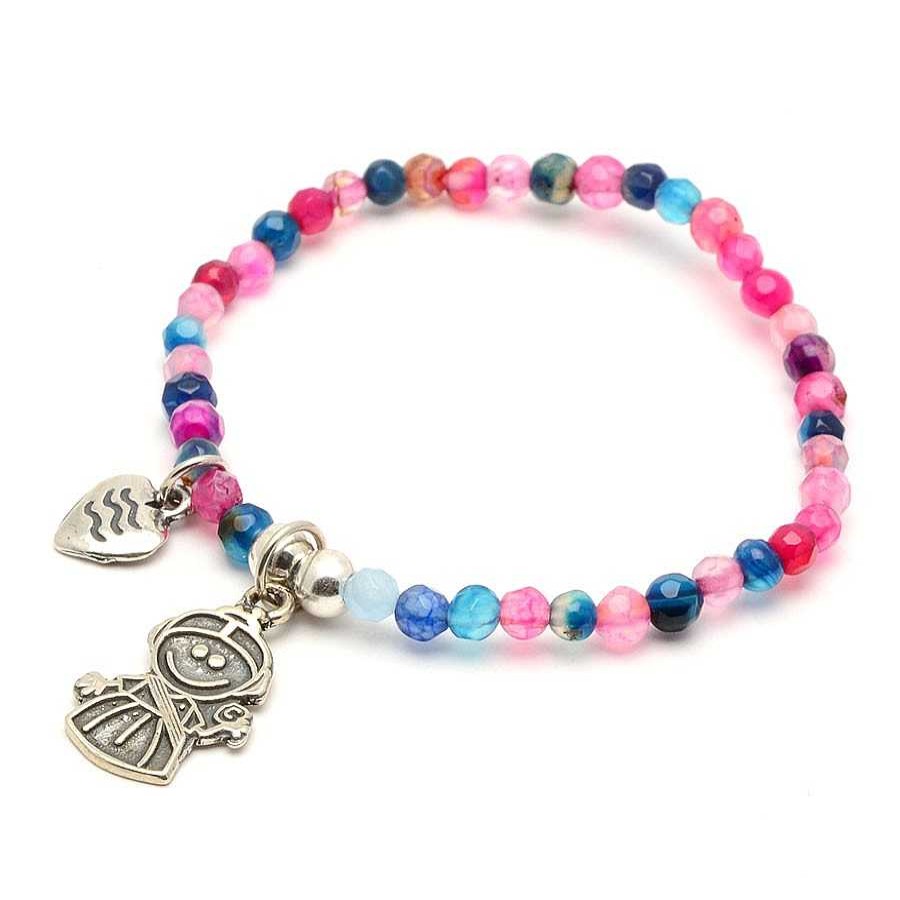 Pulseras Joyeria Antonio Cumplido | Pulsera Plata Fallera Bolas Colores