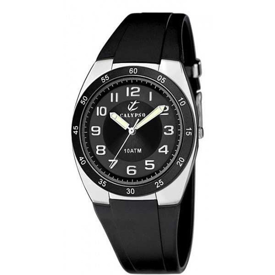 Relojes Joyeria Antonio Cumplido | Reloj Calypso Goma Negra