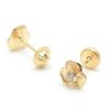 Beb Joyeria Antonio Cumplido | Pendientes Oro Flor Tr Bol Circonita