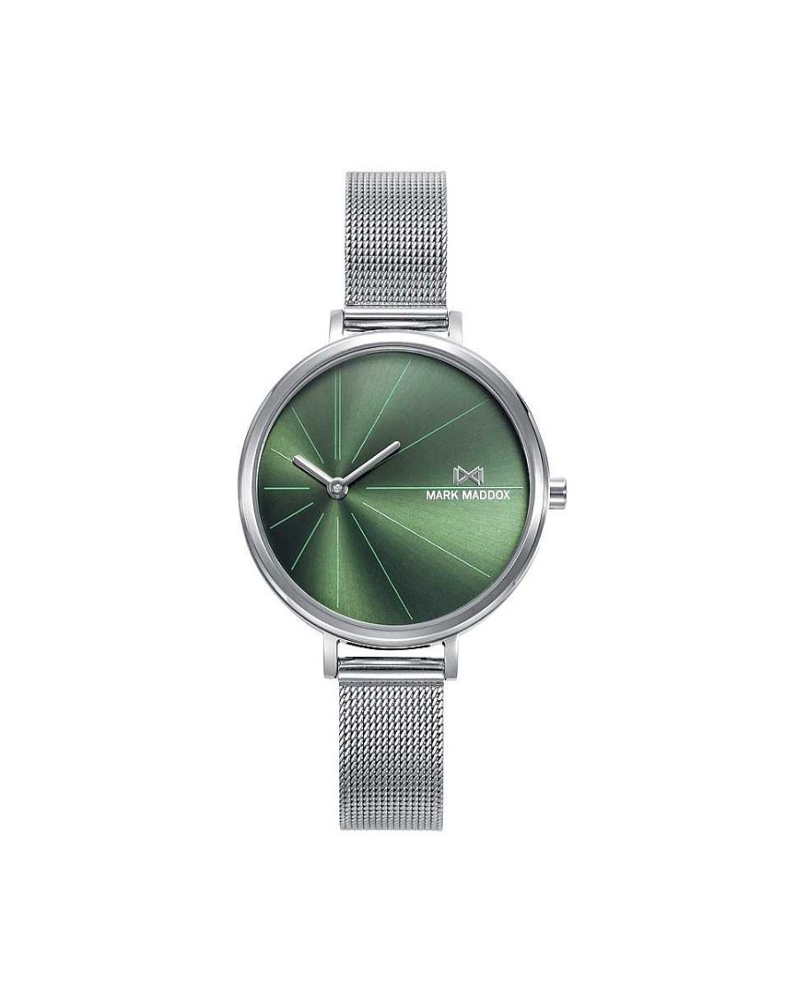 Relojes Joyeria Antonio Cumplido | Reloj Mark Maddox Verde Brazalete Malla