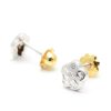 Beb Joyeria Antonio Cumplido | Pendientes Oro Flor Trenzada