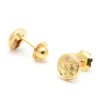 Beb Joyeria Antonio Cumplido | Pendientes Oro C Rculo Trenzado