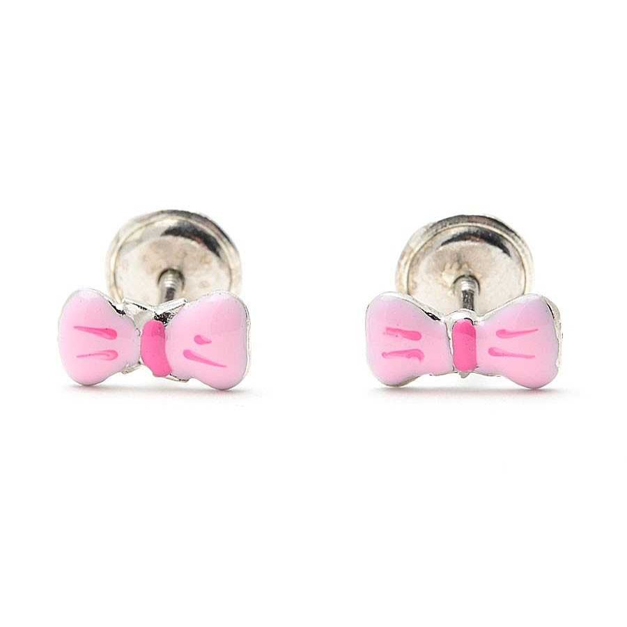 Beb Joyeria Antonio Cumplido | Pendientes Plata Pajarita Rosa