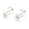 Beb Joyeria Antonio Cumplido | Pendientes Plata Flor Circonitas