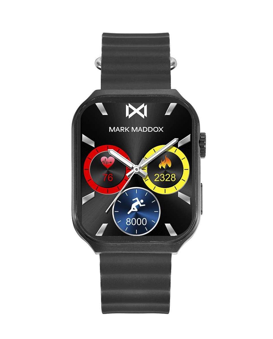 Relojes Joyeria Antonio Cumplido | Smartwatch Mark Maddox Digital Correa Negra